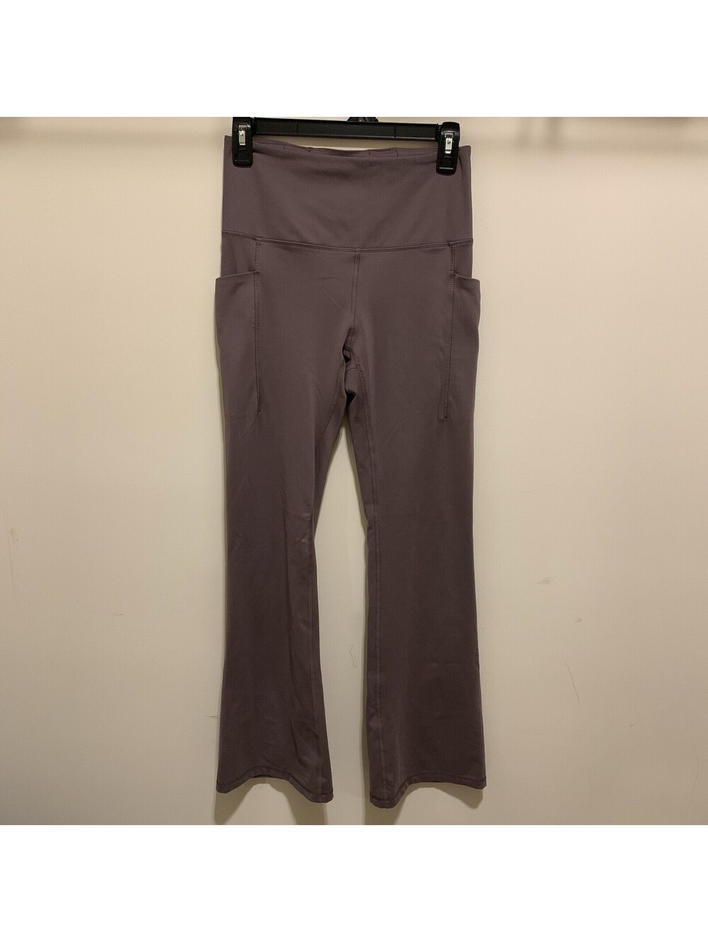 Avia Women's High-Rise Flared Yoga Pants with Side Pockets XS